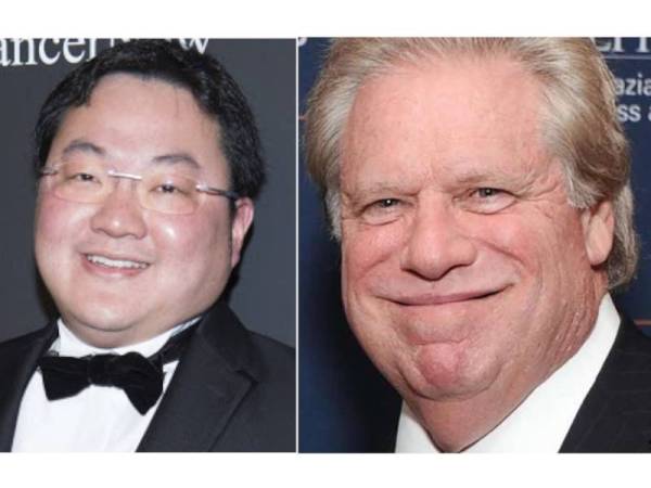 Jho Low didakwa memindahkan dan menyembunyikan sebahagian daripada dana 1MDB. (Kanan: Elliott Broidy )