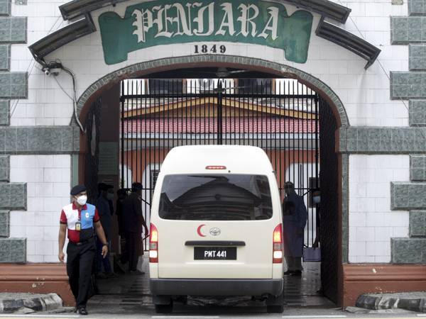 Lebih 100 banduan Penjara Reman Pulau Pinang disahkan sembuh Covid-19.