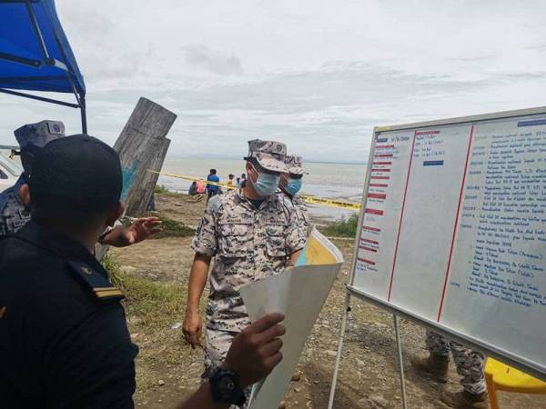 Pusat operasi diaktifkan untuk mencari dan penyelamat mangsa di kawasan Jeti Teck Guan, Kampung Bergosong, Pulau Sebatik, Tawau.