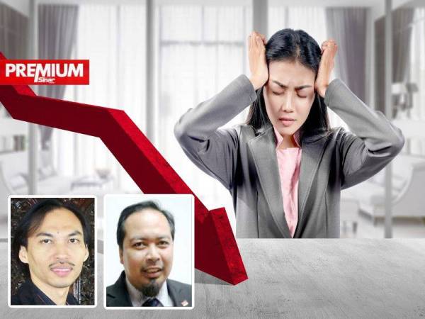 Impak pandemik Covid-19 bukan sahaja menjejaskan golongan B40, malah turut menghimpit golongan M40 yang sudah mula hilang pekerjaan akibat penutupan banyak sektor termasuk pelancongan dan penerbangan. - Foto 123RF. Gambar kecil: Ahmad Azrin Adnan dan Ahmed Razman Abdul Latiff