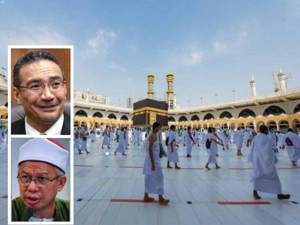 Malaysia menyambut baik keputusan kerajaan Arab Saudi yang memberi kebenaran kepada jemaah luar negara mengerjakan ibadah umrah selama 10 hari dengan mematuhi SOP ditetapkan - Foto AFP (Hishammuddin, Zulkifli Mohamad Al-Bakri)