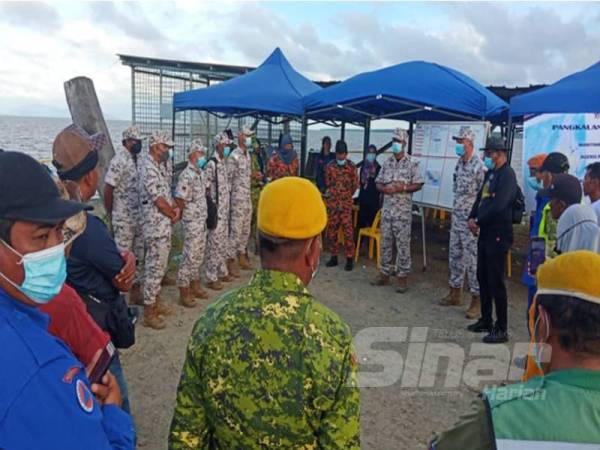 APMM menamatkan SAR seorang lagi mangsa lemas di Jeti Teck Guan, Kampung Bergosong, Pulau Sebatik, Tawau semalam.