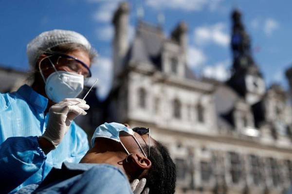 Kes jangkitan harian koronavirus (Covid-19) di Paris meningkat ke tahap paling tinggi iaitu 58,046 dalam tempoh 24 jam terakhir