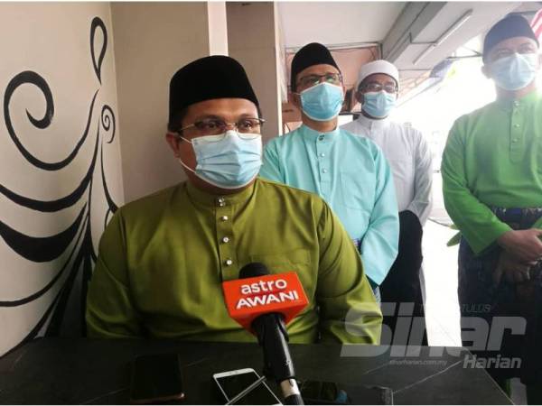 Mohd Akmal ketika sidang media mengenai penutupan semua institusi yang berdaftar dengan JAIPk sepanjang tempoh PKPB bermula esok.