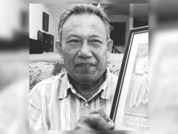 Legenda bola sepak dan Olimpik negara, Datuk Mohamad Bakar yang meninggal dunia pagi tadi.