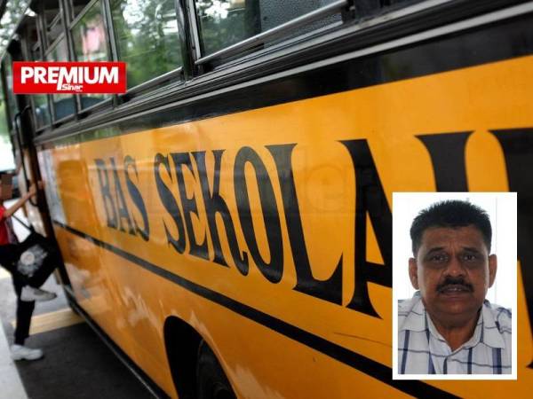 Pengusaha bas sekolah bakal berdepan kerugian besar berikutan kerajaan menutup sesi persekolahan.- Gambar hiasan (Gambar kecil: Mohd Rofik Mohd Yusof)