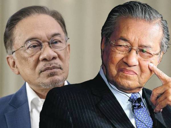 Anwar dan Dr Mahathir 