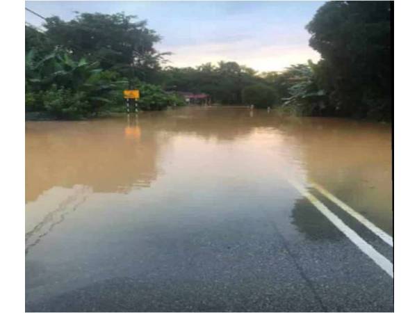 Banjir Dua laluan di Hulu Terengganu ditutup  Sinar Harian