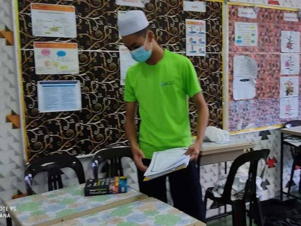 Selepas sebulan ditutup susulan kes Covid-19 Sekolah Tinggi Islam As Sofa bersedia untuk beroperasi semula. - Foto FB Sekolah Tinggi Islam As-Sofa Seremban 'Tahfiz dan Qiraat'