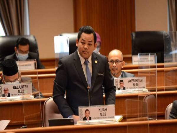 Mohd Firdaus ketika menjawab pertanyaan lisan pada sidang Dewan Undangan Negeri (DUN) Kedah di Alor Setar hari ini.