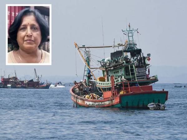 Operasi pukat tunda menimbulkan konflik dan ketegangan kepada nelayan pantai zon A kerana kerap menceroboh ke kawasan tangkapan mereka serta merosakkan alat tangkapan nelayan. - Gambar hiasan Foto Bernama (Gambar kecil: Meenakshi Raman)