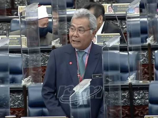 Mohd Redzuan pada sesi Perbahasan Menteri di Dewan Rakyat hari ini.