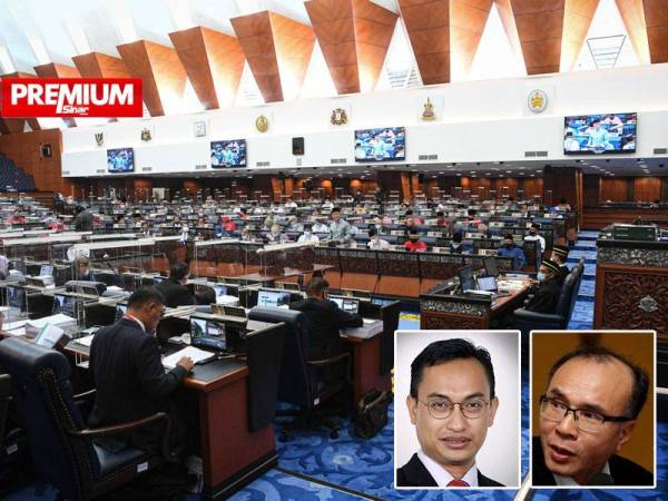 Menteri Kewangan, Tengku Datuk Seri Zafrul Abdul Aziz ketika membentangkan Belanjawan 2021 di Parlimen pada 6 November lalu. - Foto Bernama Gambar kecil: Mohammad Tawfik dan Dr Jeniri Amir