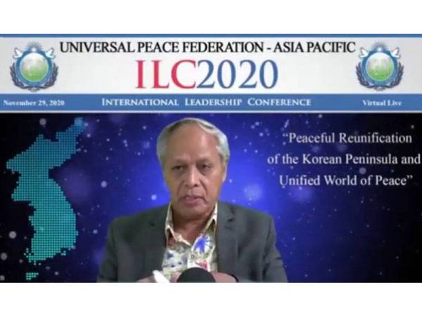 Video persidangan Muhammad Nasir di Virtual International Leadership Conference pada 29 November lalu.