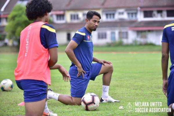 Safiq antara nama besar yang tidak akan lagi bersama Melaka United FC musim depan. - Foto Facebook Musa
