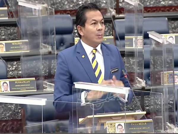 Mohd Shahar ketika menjawab pertanyaan di Dewan Rakyat, hari ini