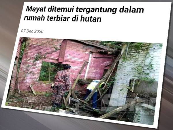 Laporan Sinar harian semalam.