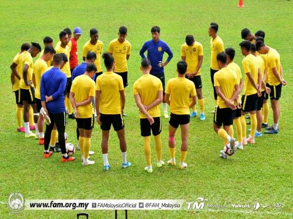 Skuad Harimau Malaya tidak mengikuti kem latihan pusat sepanjang tahun ini ekoran penularan pandemik Covid-19. Foto Facebook FAM