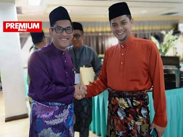 Ahmad Faizal dan Hasnul Zulkarnain sewaktu bersama-sama mengemudi kerajaan Pakatan Harapan (PH) Perak selama 22 bulan.