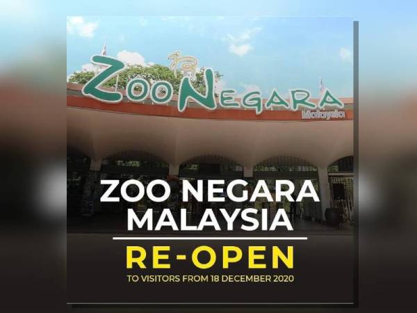 Zoo Negara Mula Beroperasi Hari Ini