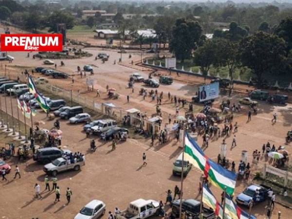 Republik Afrika Tengah dikatakan kaya dengan pelbagai mineral antaranya emas dan berlian. - Foto AFP