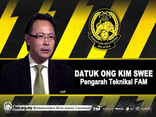 FAM mengumumkan pelantikan Kim Swee sebagai pengarah terknikal yang baharu.