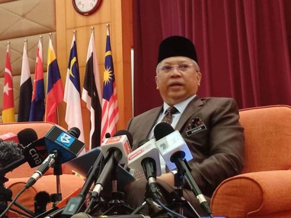 Annuar pada sidang akhbar di sini pada Rabu.