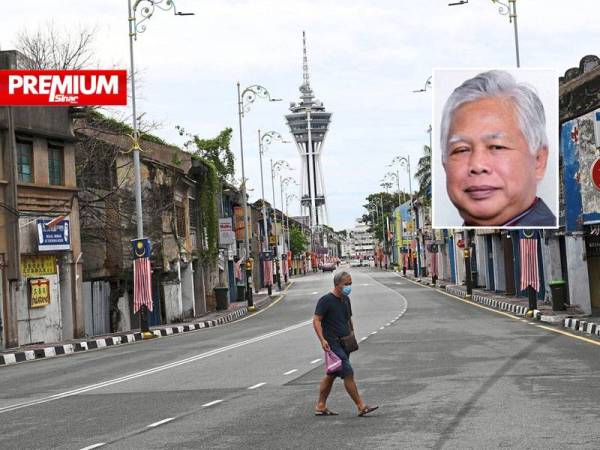 Perintah berkurung menyebabkan ekonomi menguncup dan juga ramai kehilangan pekerjaan. Gambar kecil: Shamsuddin Bardan