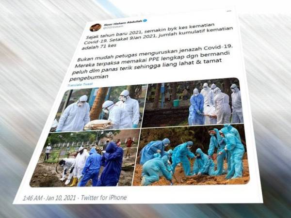 Dalam hanya tempoh sembilan hari, Malaysia sudah mencatatkan 71 kes kematian akibat virus itu.