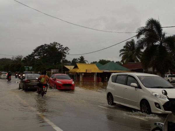 Keadaan banjir di Terengganu semakin pulih.