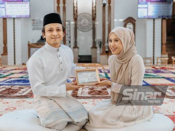 Amira Farra selamat menjadi isteri kepada Khairul Anuar pada 12 Januari lalu.