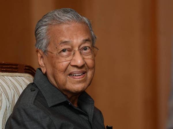 Dr Mahathir - Foto fail Bernama