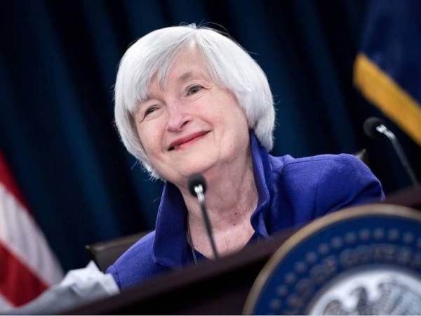 Janet Yellen disahkan sebagai Setiausaha Perbendaharaan wanita Amerika Syarikat (AS) pertama dalam pemilihan Senat.