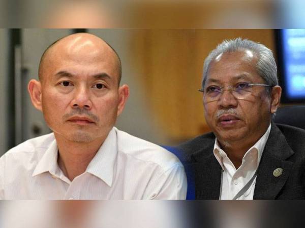 Gambar dari kiri: Lip Eng, Annuar Musa