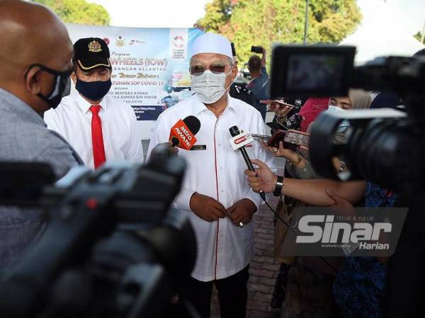 Ahmad Yakob ketika ditemui pemberita pada Rabu.