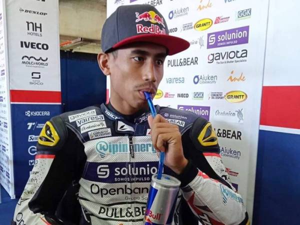 Hafizh bakal membuat penampilan sulung bersama NTS RW Racing GP musim ini.