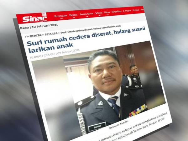 Laporan Sinar Harian sebelum ini.