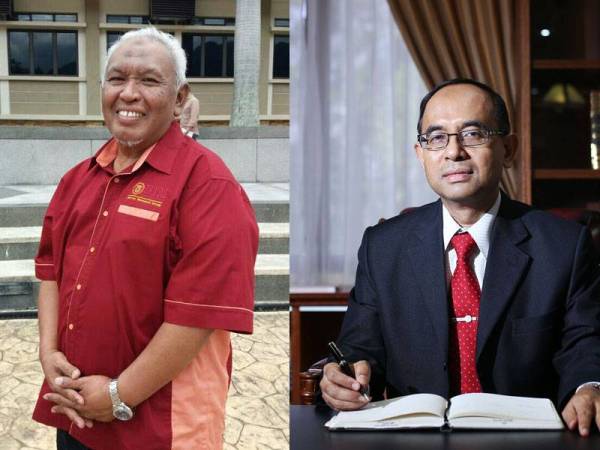 Gambar dari kiri: Profesor Dr Kassim Thukiman, Profesor Datuk Ir Dr Wahid Omar