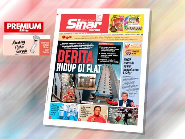 Laporan Sinar Harian pada 12 Februari lalu.