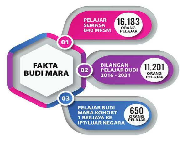 Infografik fakta BUDI MARA