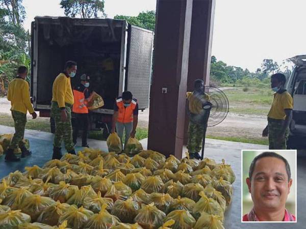 Pkpd Jkm Agih Bantuan Makanan Di Tiga Kampung