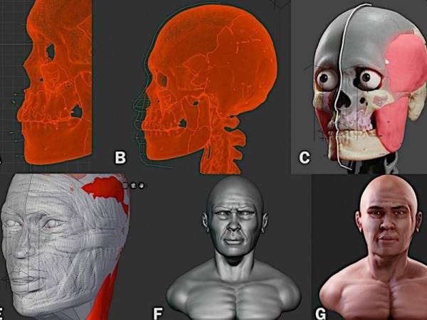 Perak Man, rangka manusia tertua berusia 11,000 tahun yang ditemukan 30 tahun lepas di Lembah Lenggong, Perak kini mempunyai ‘wajah’ lakaran yang siap pada 19 Januari lepas. - Foto Bernama