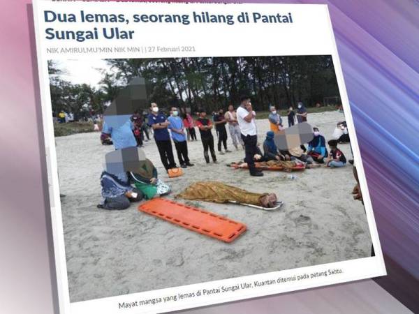 Dua kanak-kanak perempuan, Nor Najuwa Mohd Ariffin, 13 bersama rakan, Fitrah Dhia Zahraa' Zaidi, 9, ditemui lemas manakala Mohd Fazrul Hakimi masih hilang.