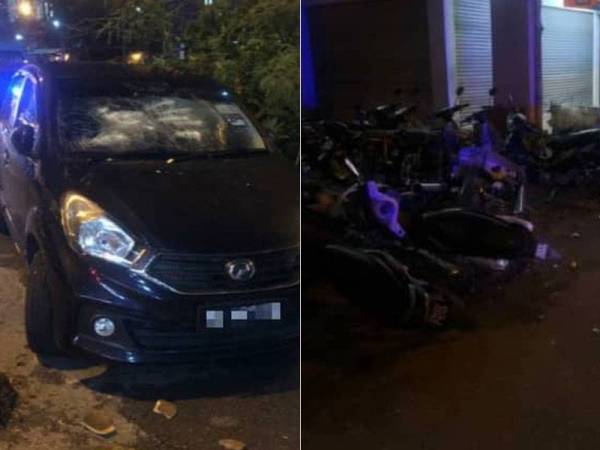 Dua kejadian pergaduhan di kawasan Flat Impian Baiduri, Sungai Way, Petaling Jaya pada Khamis yang berlaku membabitkan tujuh hingga 11 lelaki.