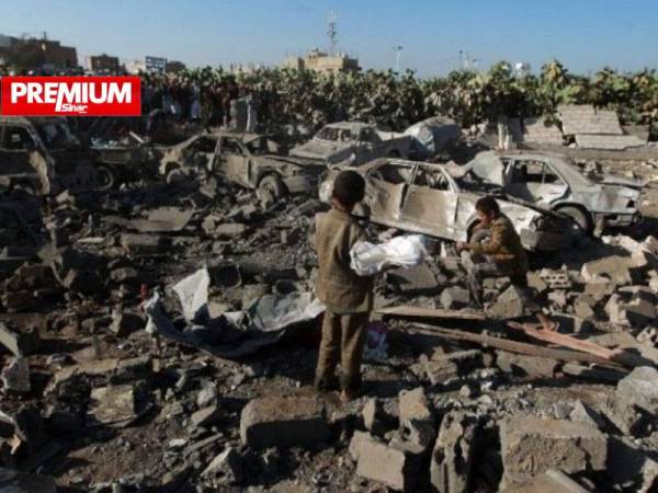 Perang di Yemen yang berlaku lebih enam tahun lalu sudah menyebabkan lebih 200,000 orang terbunuh. - Foto AFP