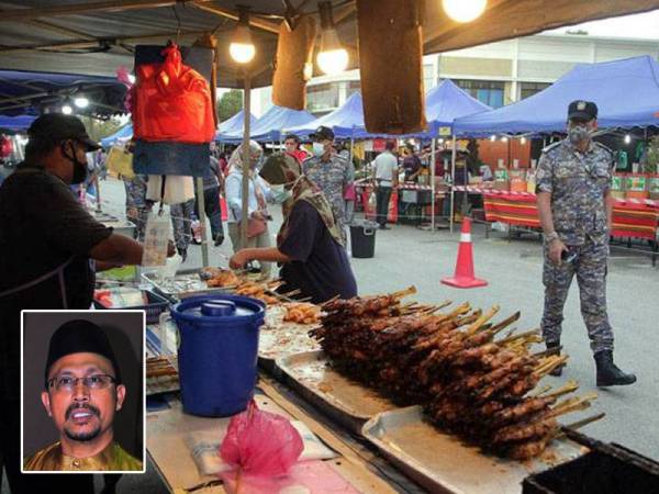 JAIPk menggalakkan masjid-masjid di Perak menganjurkan bazar Ramadan sebagai alternatif mengurangkan kesesakan bazar Ramadan sedia ada. Gambar kecil: Mohd Yusop