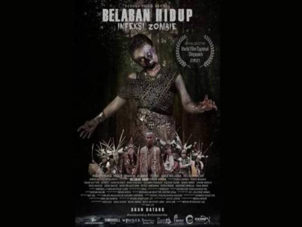 Belaban Hidup: Infeksi Zombie memenangi kategori Seram dan Sains Fiksyen bagi genre filem cereka di World Film Carnival (WFC) Singapore 2021 minggu lepas (18 Mac).