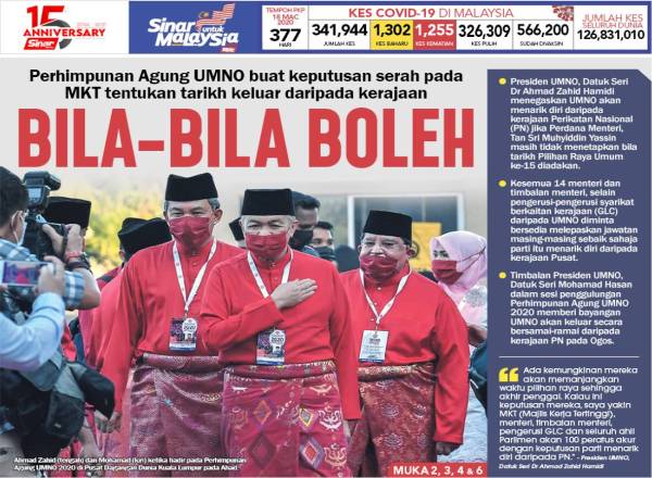 SINAR HARIAN 29 MAC 2021