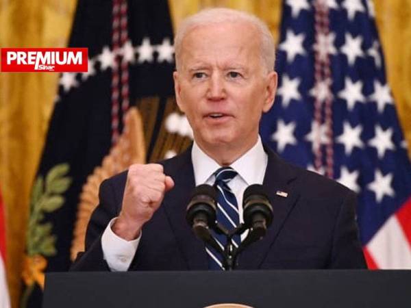 Presiden Amerika Syarikat, Joe Biden merancang memperkenalkan pelan infrastruktur yang bernilai AS$2 trilion (RM8.29 trilion) dipercayai akan memacu perkembangan ekonomi negaranya. - Foto AFP