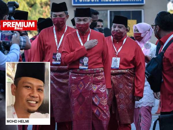 Presiden UMNO Datuk Seri Dr Ahmad Zahid Hamidi ketika hadir pada Perasmian Persidangan Perhimpunan Agung UMNO (PAU) 2020 di Pusat Dagangan Dunia Kuala Lumpur (WTCKL). Foto Bernama